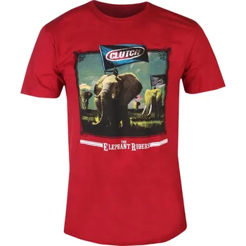 Pánské tričko Tričko metal pánské Clutch - "The Elephant Riders" - INDIEMERCH - INM084 - L