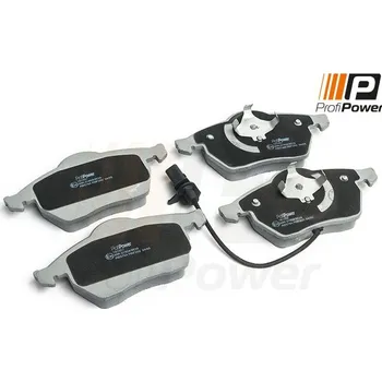 Brzdová destička Sada brzdových destiček, kotoučová brzda ProfiPower 1B1057