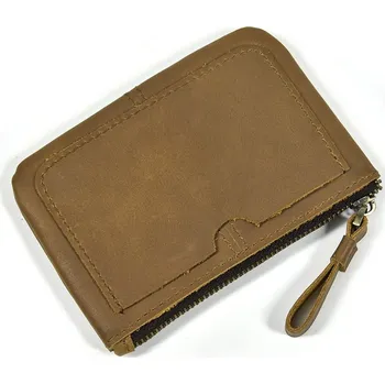 Peněženka Pánská peněženka z přírodní kůže NW533 Barva (Varianta): hnědá1