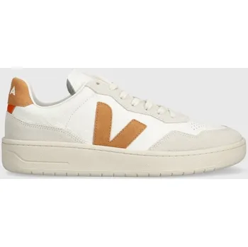 Pánské tenisky Kožené tenisky Veja V-90 šedá barva, VD2003389B, 47, 09X