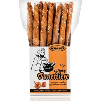 Slaná tyčinka Krajči Panettiere tyčinky smažená cibulka - 90g