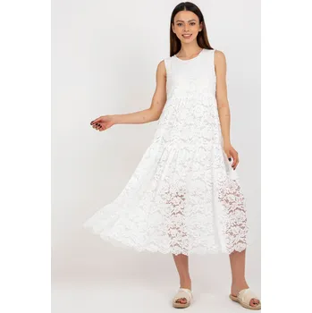 Dámské šaty Och Bella Šaty Fernanda bílé Velikost: S
