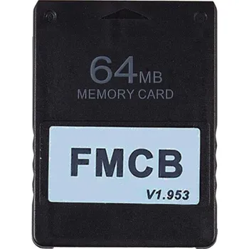 Herní konzole Playstation 2 Paměťová karta Free McBoot V1.953 64MB