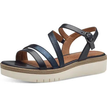 Dámské sandále DÁMSKÉ SANDÁLY TAMARIS 1-28215-42 805 MODRÁ Barva: MODRÁ, Velikost: 41