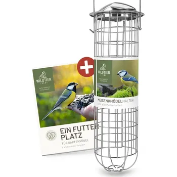 Pro ptáka REAVET Krmný sloupek na lojové koule - více barev (výška 31 cm) Barva: Stříbrná