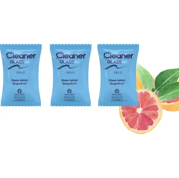 Čisticí prostředek na okna Renovality Tableta sklo/zrcadlo s vůní grepu 3 kusy Množství: 3 kusy