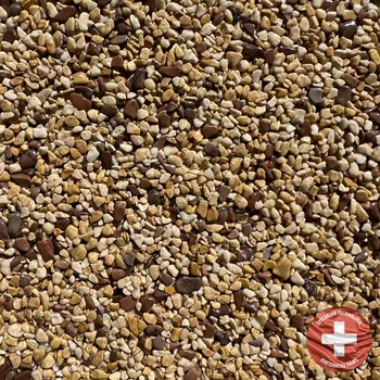 Kamenný koberec Báča Beton Kamenný koberec na podlahu Roma Frakce: Jemná (0,7 – 1,8 mm), vydatnost setu 1,8 m², Doporučené použití v: interiéru - dvousložková epoxidová pryskyřice