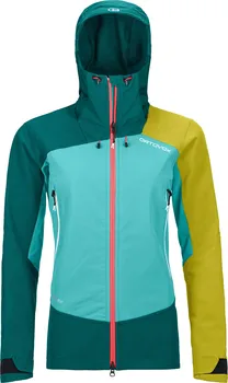 Dámská softshellová bunda Ortovox Westalpen Softshell Jacket Women Ice Waterfall