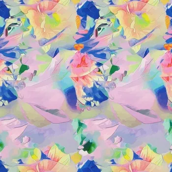 Šatovka N6738 barevný vzor, š.145