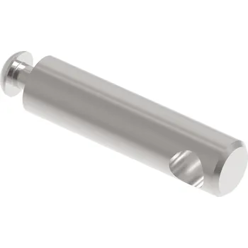 Materiál: Nerez AISI 304, Povrchová úprava: Brus, Výplň: d8, L: 46,5, Phi: 42,4x2,0, D: 12, d: 8,5, K: 40