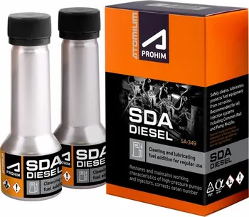 aditivum Atomium A-prohim SDA SA-349 čisticí přísada do paliva pro naftové motory 100 ml