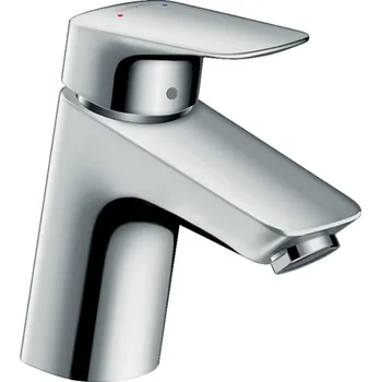 Vodovodní baterie HANSGROHE LOGIS umyvadlová baterie 107mm, páková, stojánková, chrom 71071000