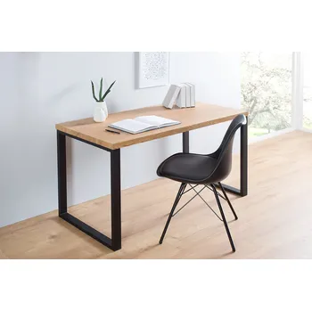 Psací stůl Industriální psací stůl Studio Oak II 120cm dub/černý