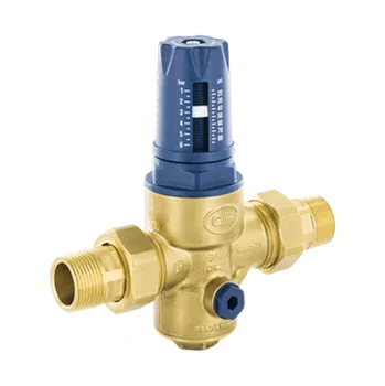 Ventil Officine Rigamonti TWIST Regulátor tlaku s filtrem 1" PN25 výstup 1 - 6 BAR OR.0216.025