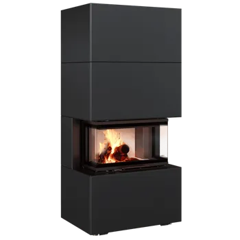 Krbová vložka Kratki Home Easy Box NBC 7 černý s výsuvem krbová stavebnice Kratki 7000017