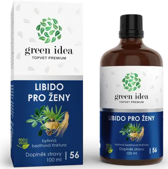 Přírodní produkt GREEN IDEA Libido pro ženy bezlihová tinktura 100 ml