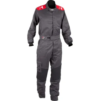 Moto kombinéza Marina Kombinéza pro mechaniky Antracitová / Červená XL