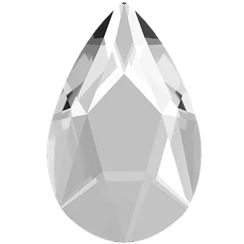 kamínky na nehty GLAMORA Pear Crystal 8mm Swarovski