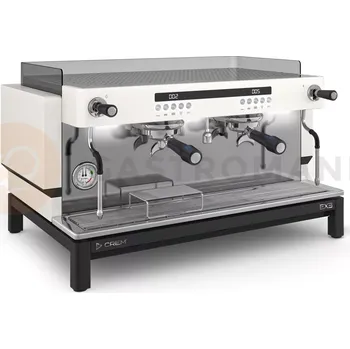 Vybavení pro přežití Kávovar 2-pákový, bílý, 11,5 l, 3,35 kW, 770x575x465 mm | CREM, Top Version EX3 2GR W PID