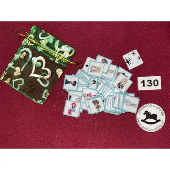 Pexeso HandMade by VeJa Mini pexeso vel.S č.130 - Cute girl (64kousků)