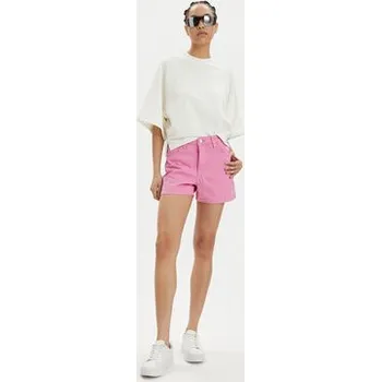 Lee Džínové šortky Carol 112350053 Růžová Regular Fit 28