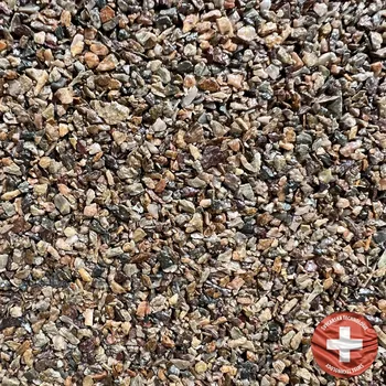 Kamenný koberec Báča Beton Kamenný koberec na stěnu Dublin Frakce: Hrubá (4 – 8 mm), vydatnost setu 2,6 m², Doporučené použití v: exteriéru - polyuretanové pojivo