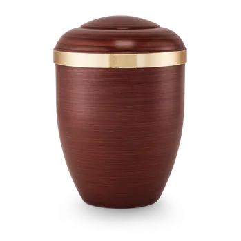 Smuteční dekorace Ekologická urna Tosca - Hnědá