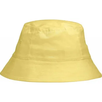 Klobouk Neutral Klobouček Bucket z organické bavlny a větracími očky Barva: žlutá pastelová, Velikost: S/M NEK93060