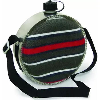 Kempingové nádobí Plastová láhev WESTERN 1,75L (Polní láhev oválného tvaru, legendární westernový tvar, oblíbená americkými trempy.)