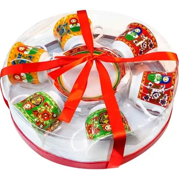 Talíř Čajový set 6+6ks Matreški