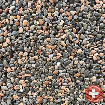 Kamenný koberec Báča Beton Kamenný koberec na stěnu Reto Frakce: Jemná (0,7 – 1,8 mm), vydatnost setu 3,5 m², Doporučené použití v: exteriéru - polyuretanové pojivo