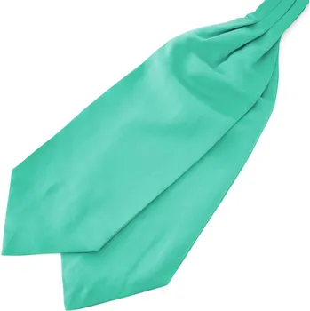 Šála Tyrkysová kravatová šála Askot Basic - Trendhim