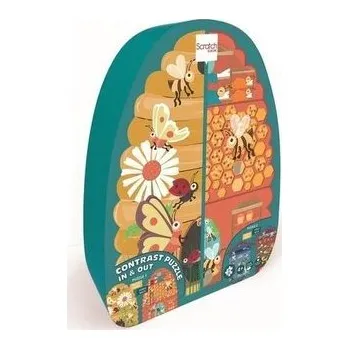 Puzzle Dwustronne puzzle 40 XL Pszczoły i Ul