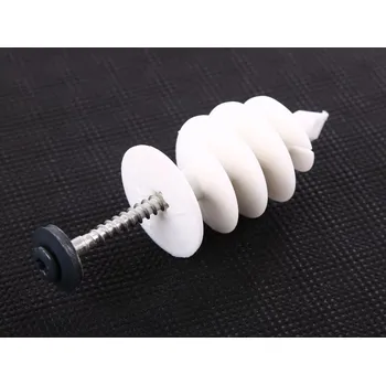 Dílna Montážní sada do polystyrenu, 4,5 x 45 mm, nerez RAL 7016, 10 ks