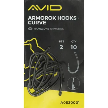 Avid Carp Háček Armorok Curve Barbed vel. 4