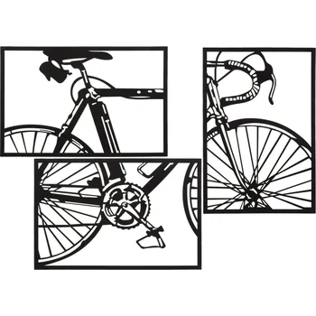 Mauro Ferretti Nástěnný panel BIKE SET 3PZ 40X1,3X60 cm (SINGOLO PZ)