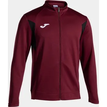 Pánská/Chlapecká sportovní mikina JOMA CHAQUETA WINNER III BURDEOS NEGRO Velikost: M, Barva: BURGUNDY