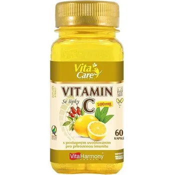 VitaHarmony Vitamín C se šípky 500 mg 60 cps.