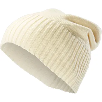 Pokrývka hlavy Kaleb smetanově bílá čepice Merino Kane Beanie - Fawler
