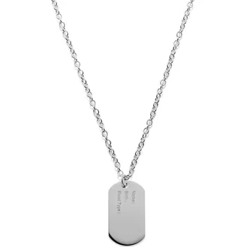 psí známka Řetízek s psí známkou Single - Lucleon