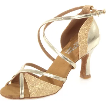 Dámské lodičky Dámské taneční boty Botan - BL-49 zlatá Velikost: 41