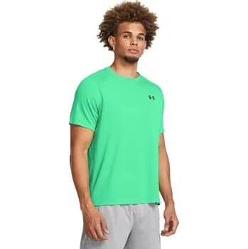 Under Armour Tričko Tech Textured SS S zelená