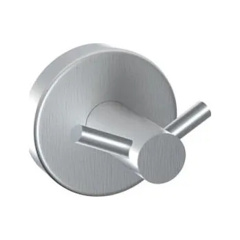 Věšák Věšák šnek" se 2 háčky, matný nerez"