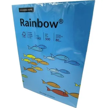 Papír pro tiskárny Rainbow 88042764 88042764 barevný papír do tiskárny A3 80 g/m² 500 listů modrá