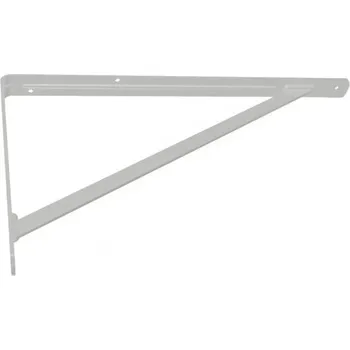 Nábytkové kování Zátěžová konzole 330x500 mm, 150 kg, bílá