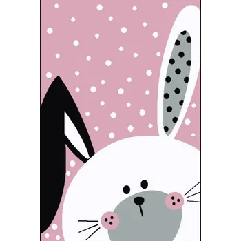 Koberec Dětský koberec Kiddo F0131 pink Varianta: 80x150 cm - SLEVA