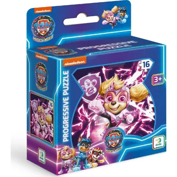DODO Puzzle Skye Tlapková patrola/Paw Patrol 22x22cm 16 dílků v krabičce 10x13,5x5cm