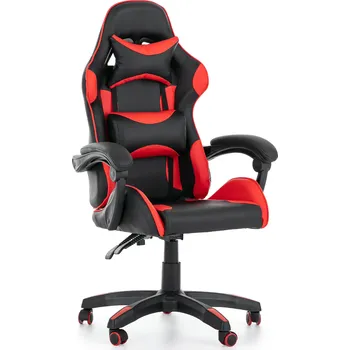 Herní židle Forza, červená / černá