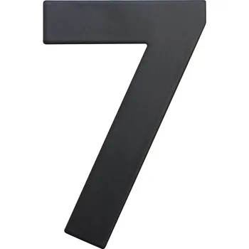 Domovní číslo Domovní číslo 7", RN.75L, černá"