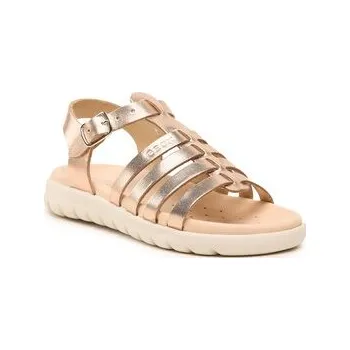 Dámské sandále Sandály Geox J Sandal Soleima Gir J35GSB000CFC7018 S Zlatá 29